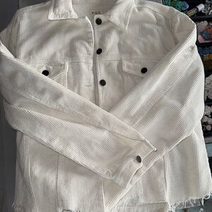 POL Corduroy Distressed Jacket